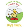 Cover: Dilys Duck: Ffrindiau Yng Nghymru / Friends in Wales: No. 3 - Clumsy Rabbit Books