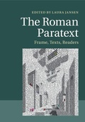 Cover: The Roman Paratext - Cambridge University Press