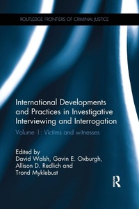 Enlarge image Cover: International Developments and Practices in Investigative Interviewing and Interrogation - Routledge