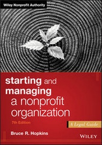 Abbildung von: Starting and Managing a Nonprofit Organization - Wiley