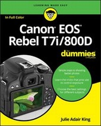 Abbildung von: Canon EOS Rebel T7i/800D For Dummies - Wiley