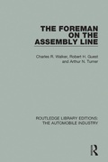 Cover: The Foreman on the Assembly Line - Routledge