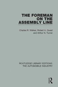 Abbildung von: The Foreman on the Assembly Line - Routledge