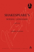Cover: Shakespeare's Sexual Language - Continuum Publishing Corporation