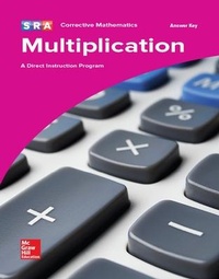 Enlarge image Cover: Corrective Mathematics Multiplication, Additional Answer Key - SRA/McGraw-Hill