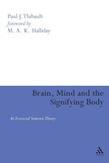Cover: Brain, Mind and the Signifying Body - Continuum International Publishing Group Ltd.