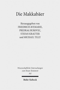 Abbildung von: Die Makkabäer - Mohr Siebeck