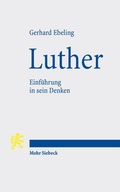 Cover: Luther - Mohr Siebeck