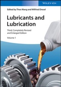 Cover: Lubricants and Lubrication - Wiley-VCH