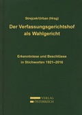 Cover: Der Verfassungsgerichtshof als Wahlgericht - Verlag &Ouml;sterreich