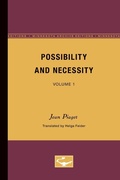 Cover: Possibility and Necessity - University of Minnesota Press