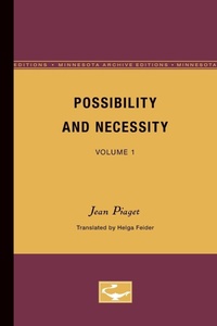 Enlarge image Cover: Possibility and Necessity - University of Minnesota Press