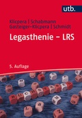 Cover: Legasthenie - LRS - UTB