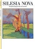 Cover: Silesia Nova. Zeitschrift f&uuml;r Kultur und Geschichte / Silesia Nova - Neisse Verlag