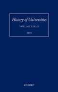 Cover: History of Universities - OUP eBook