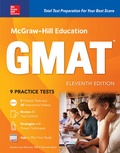 Cover: McGraw-Hill Education GMAT, Eleventh Edition - McGraw-Hill Education