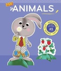 Cover: Animals (Make it Now!): Press Out and Play - Houghton Mifflin Books for Children
