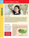 Cover: How to Read a Map FlashCharts - Barnes & Noble Books