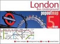 Abbildung von: London Bus and Underground PopOut Map - PopOut Maps