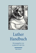 Cover: Luther Handbuch - Mohr Siebeck