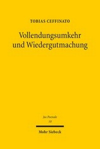 Abbildung von: Vollendungsumkehr und Wiedergutmachung - Mohr Siebeck