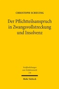 Bild: Der Pflichtteilsanspruch in Zwangsvollstreckung und Insolvenz - Mohr Siebeck