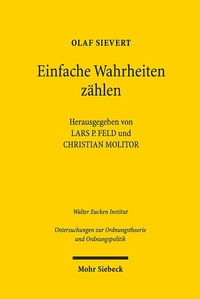 Abbildung von: Einfache Wahrheiten zählen - Mohr Siebeck