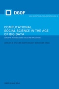 Cover: Computational Social Science in the Age of Big Data - Herbert von Halem Verlag