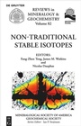Cover: Non-Traditional Stable Isotopes - De Gruyter