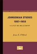 Cover: Johnsonian Studies, 1887-1950 - University of Minnesota Press