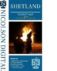 Abbildung von: Nicolson Tourist Map Shetland Islands - Nicolson Maps
