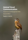 Cover: Animal Vocal Communication - Cambridge University Press