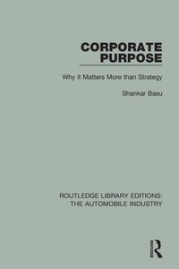 Abbildung von: Corporate Purpose - Routledge