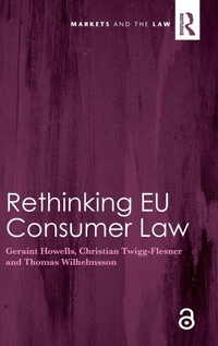 Enlarge image Cover: Rethinking EU Consumer Law - Routledge
