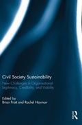 Cover: Civil Society Sustainability - Routledge