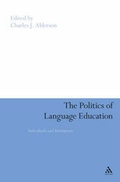Cover: Politics of Language Education - Continuum