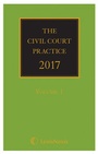 Cover: The Civil Court Practice 2017 - Butterworths Law