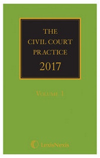 Enlarge image Cover: The Civil Court Practice 2017 - Butterworths Law