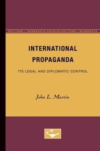 Abbildung von: International Propaganda - University of Minnesota Press