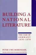 Cover: Building a National Literature - De Gruyter