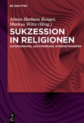 Cover: Sukzession in Religionen - De Gruyter