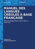 Cover: Manuel des langues cr&eacute;oles &agrave; base fran&ccedil;aise - De Gruyter