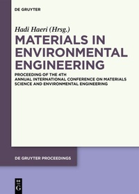 Enlarge image Cover: Materials in Environmental Engineering - De Gruyter