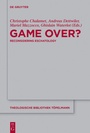 Cover: Game Over? - De Gruyter