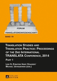 Abbildung von: Translation Studies and Translation Practice: Proceedings of the 2nd International TRANSLATA Conference, 2014 - Peter Lang Verlag