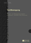 Cover: TextBewegung - Peter Lang Verlag
