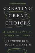 Cover: Creating Great Choices - Harvard Business Review Press