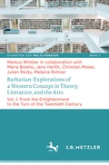 Cover: Barbarian: Explorations of a Western Concept in Theory, Literature, and the Arts - J.B. Metzler