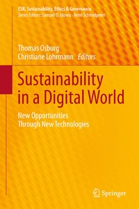 Abbildung von: Sustainability in a Digital World - Springer