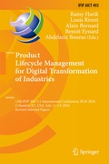 Cover: Product Lifecycle Management for Digital Transformation of Industries - Springer